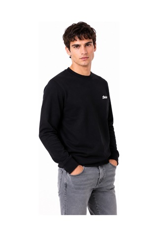Baglan Erkek Sıfıryaka Mevsimlik Sweatshırt Bgl-st05446 Siyah