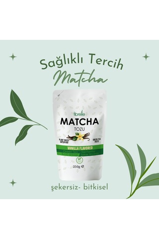 Fibrelle Matcha Vanilya Aromalı 250gr