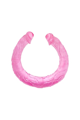 Lilitu Shop Double Dones 44 cm Çift Taraflı Jel Yumuşak Penis Dildo