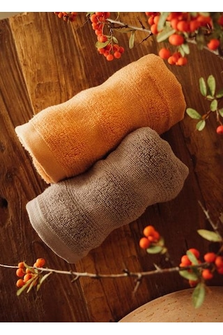 Fine Cotton Gri El Havlusu 50x30 Cm Gri