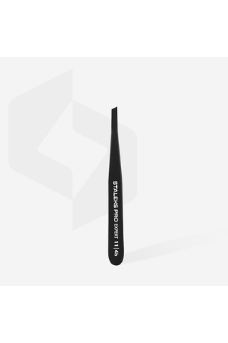 Staleks Expert Profesyonel Kaş Cımbızı 4mm Siyah