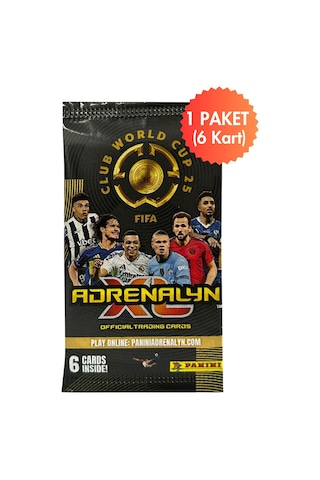Toyika Panini Club World Cup 25 Lisanslı Orijinal Trading Kartları Cards Koleksiyonluk 6lı