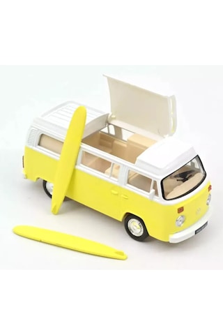 1:43 Norev 1973 Volkswagen Combi T2b Camper Van - Jet Car / Toys Series