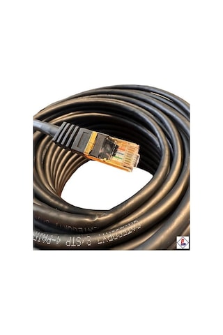40 Metre Cat7 Kablo Siyah Cat7 Kablo 40 Metre
