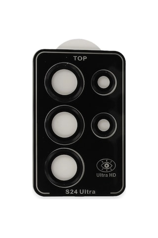 Joko Samsung Galaxy Uyumlu S23 Ultra Pvd Metal Kamera Lens - Siyah