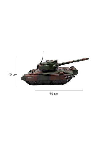 Dekoratif Metal Tank C1600