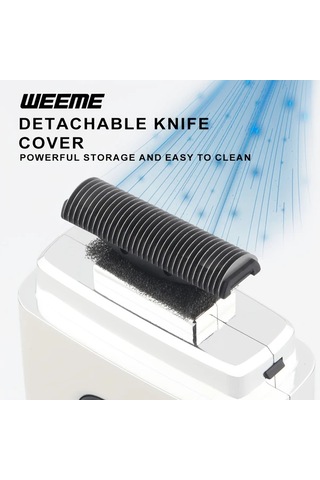 Fochsia Weeme Erkekler İçin Elektrikli Tıraş Makinesi Wm-306 Mavi Usb Şarj Lcd Ekran Hediye