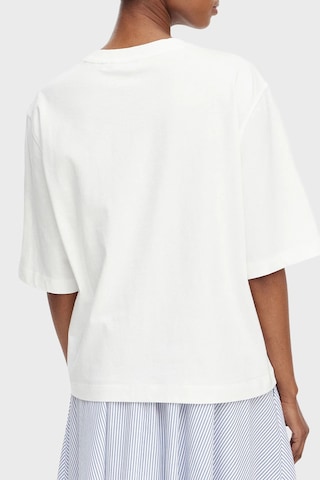 Tommy Hilfiger T Shirt Kadın T Shirt Ww0ww50948 Ybl Beyaz