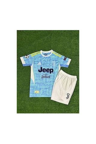 Juventus 2025/26 Yeni Sezon Kenan Yıldız Deplasman Çocuk Forması Çok Renkli