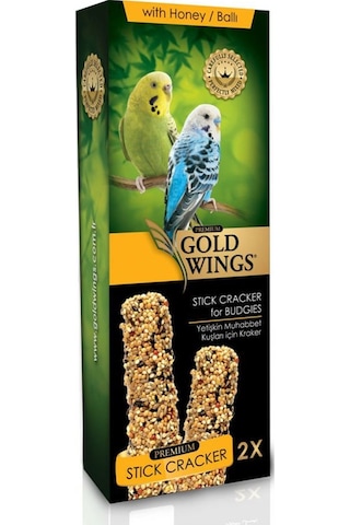 Goldwings Muhabbet Kuşu için Ballı Kraker Goldwings Muhabbet Kuşu için Ballı Kraker