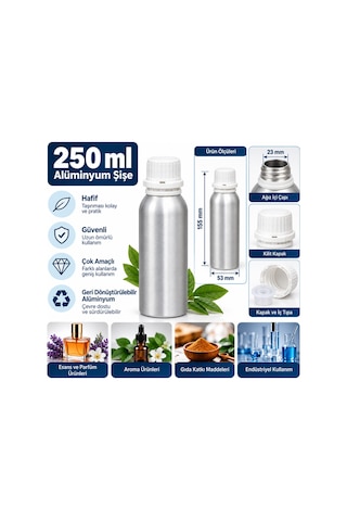 Alüminyum Şişe 250 Ml.