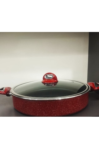 Taç Titan Granit 32 Cm Karnıyarık,pilav,dolma Basık Tencere