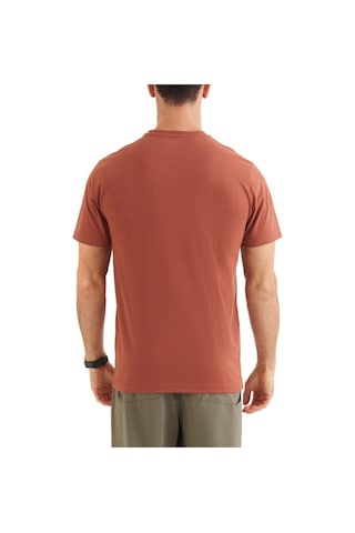 Columbia Columbıa Cs0282 Csc M Basıc Sm Logo Brushed Ss Tee Erkek Kahverengi 001
