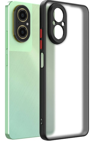 Mobilefix Realme 12 Lite Kılıf Hux Kapak - Lacivert Lacivert