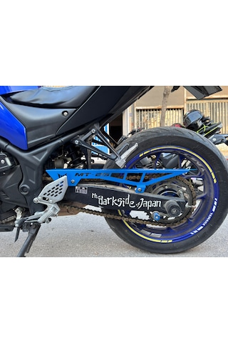 Yamaha Mt-25 Zincir Koruması Mavi