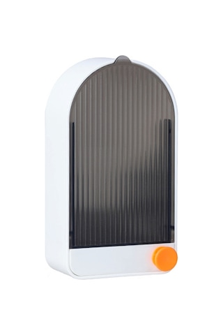 Ev Banyo Duvara Monte Kapaklı Drenaj Sabunluk Beyaz Gri