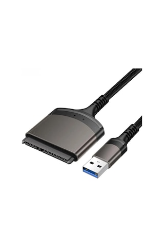 Jeemson Usb 3.0/type-c Sata Adaptör Kablosu - 2.5" Ssd Ve Mekanik Diskler İçin - Yüksek Hızlı Veri Transferi - Alüminyum Kasa - Windows/linux Uyumlu
