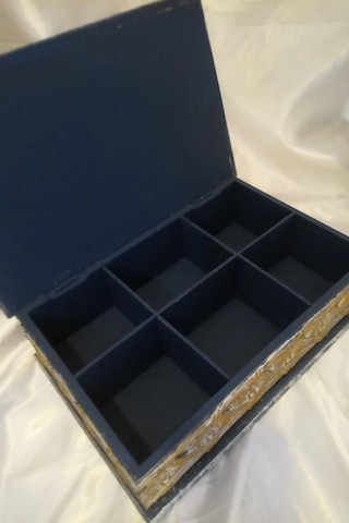 Sevgili Hediye Kutusu Sevgililer Günü Ahşap El İşi Hand Made Mücevher Kutusu Orta Boy 01