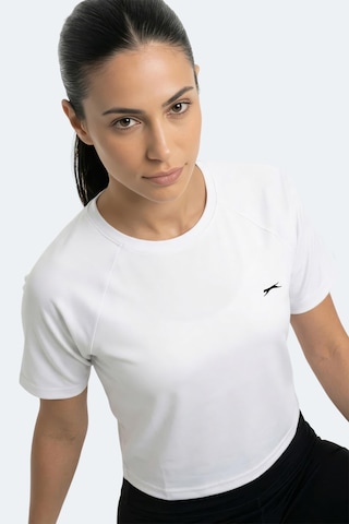 Slazenger Rave Kadın Beyaz Tişört Beyaz