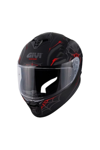 Givi 50.X Arachno Kask Siyah Kırmızı