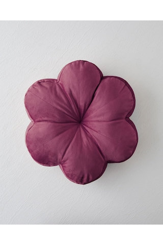 English Home Artistic Bloom Dekoratif Kırlent 40 Cm Bordo Bordo