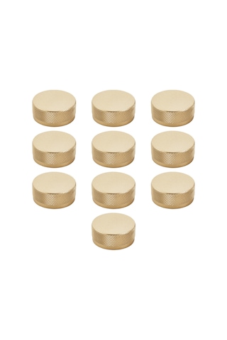 Dali Alüminyum Düğme Kulp Dolap Çekmece Ünite Komidin Kulbu 50mm Altın