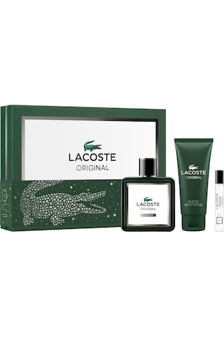Lacoste Original Parfum 100 Ml + Shower Gel 100 Ml + Parfum 7,5 Ml 3386460166935 Diğer