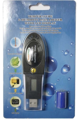 Teknogreen Ht-163 Basıç Sıcaklık Ve Nem Ölçer