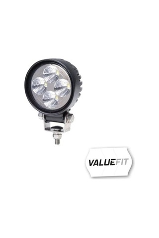 Hella Led-çalışma Farı R600-12/24v - Yuvarlak - 500lm - Vidalanmış/montaj - Hareketli Montaj Barı - Yakın Alan A