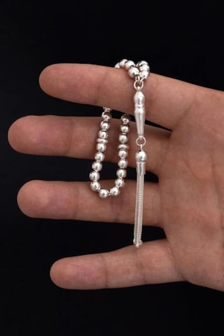 Gümüş Tespih Küre Kesim Minik Maskot Boy 12,5gr