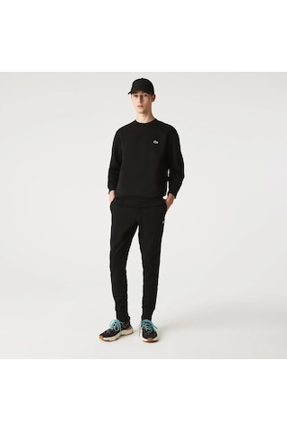 Lacoste Erkek Sweatshırt Sh9608-00-031 Siyah
