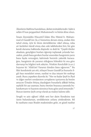Hakikat Çağrısı: Ey Oğul / Eyyühe L-veled Ve Ledünni İlim Risalesi