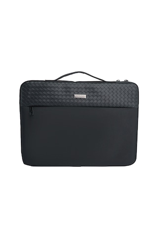 Lenyes Lb556 Voyagers Serisi 1200d Su Geçirmez 15-16 İnç Laptop Çantası Siyah Siyah