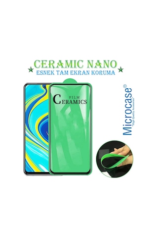 Xiaomi Redmi Note 9S Tam Kaplayan Esnek Ceramic Nano Ekran Koruma