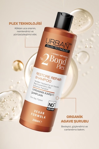 No.2 Bond Plex Restore Repair Yıpranma Karşıtı Saç Bakım Şampuanı 350 Ml-sülfatsız