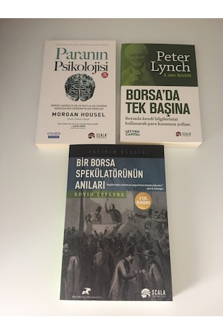 Paranın Psikolojisi + Borsa'da Tek Başına + Bir Borsa Spekülatörünün Anıları