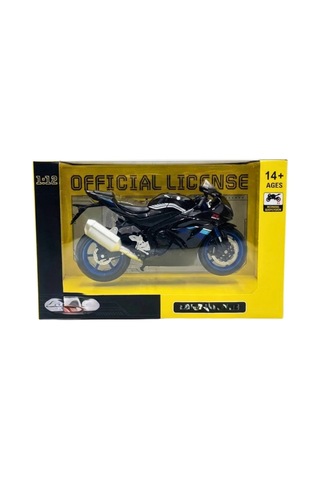1/12 Gsx-r1000 Model Motosiklet Çok Renkli