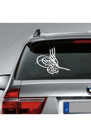Osmanlı Turası Sticker Osmanlı Sticker Tuğra Sticker Oto Sticker