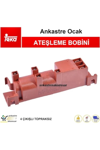 Teka Uyumlu Ankastre Ocak Çakmak Ateşleme Jeneratörü Trafo Manyeto Bobin - 367720314
