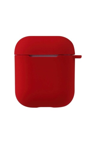 Apple AirPods Uyumlu Kılıf Zore Airbag 11 Silikon Kırmızı