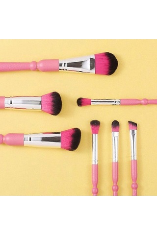 Adet Pembe Makyaj Fırçası Göz Farı Fırçaları Makyaj Kapatıcı Fırçaları Makyaj Fırçaları Makyaj Fırçaları Güzellik Aletleri