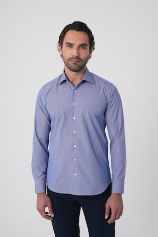 Bisse Uzun Kollu Klasik Yaka Erkek Lacivert Regular Fit Gömlek Gmczg252019 C39 Lacivert