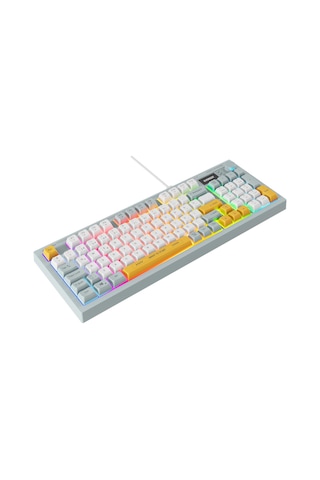 Appa Everest Kb-79 Sılent Pro Mavi/beyaz/sarı Sessiz Rgb Q Membrane Oyuncu Klavyesi