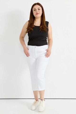 Selen Normal Bel Normal Ekru Kadın Pantolon 25ysl5381-bb Ekru