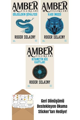 Gölgelerin Şövalyesi Amber Yıllıkları 9 + Kaos İmgesi Amber Yıllıkları 8 + Kıyametin Koz Kartları /amber Yıllıkları 6