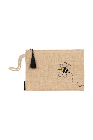 Yaratıcı Tasarım Hasır Kadın Portföy & Clutch Çanta Arı