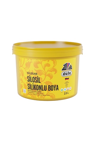Düfa Silosil Silikonlu Dış Cephe Duvar Boyası 1001 Beyaz 2.5 L 2,5 L