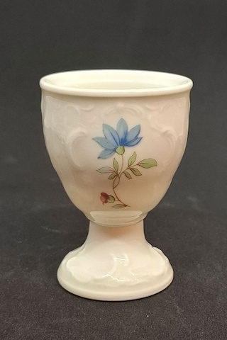 Klasik Gül Vintage Yumurtalık 1 Adet Beyaz - Kırmızı