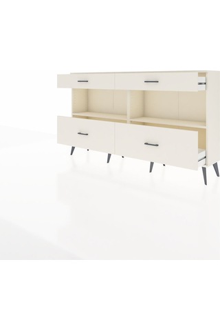 Arges Konsol 2 Raflı 4 Çekmeceli 176x30x99 Aytaşı-aytaşı Aytaşı-aytaşı