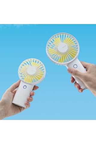 Ebitda Jısulıfe El Tipi Vantilatör, 3 Hızlı, Taşınabilir, Masa Üstü, Power Bank, Aromaterapi, Mini Fan, Kızlar İçin